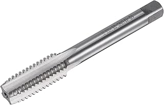 uxcell Thread Milling Threading Tap 1/2"-13 UNC, Left Hand Machine HSS (High Speed Steel) 6542 Uncoated 4 Straight Flutes 2B Tolerance Grade