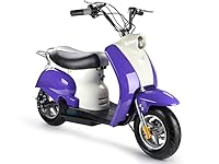 Algopix Similar Product 8 - MotoTec 24v Electric Moped Purple