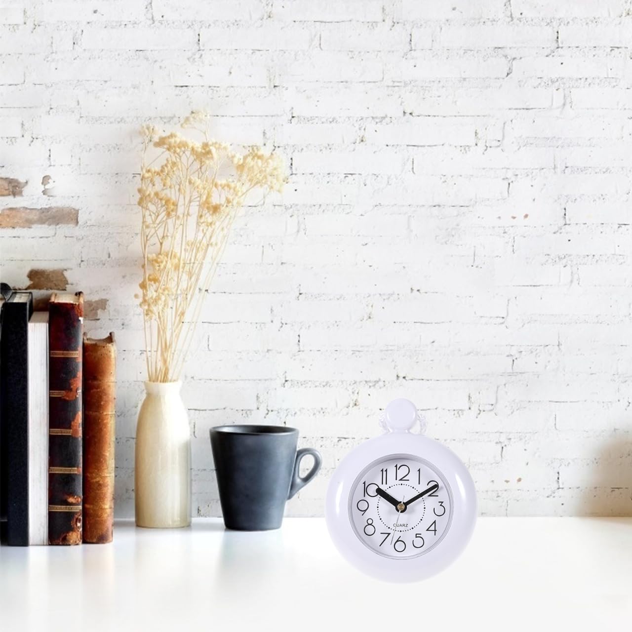 Orologio Da Bagno Impermeabile Da Parete Con Design Sospeso E Digitale Senza Batteria Orologio Piccolo Da Doccia Bianco Con Corda Perfetto Per Decorazione Bagno E Spazi Ridotti