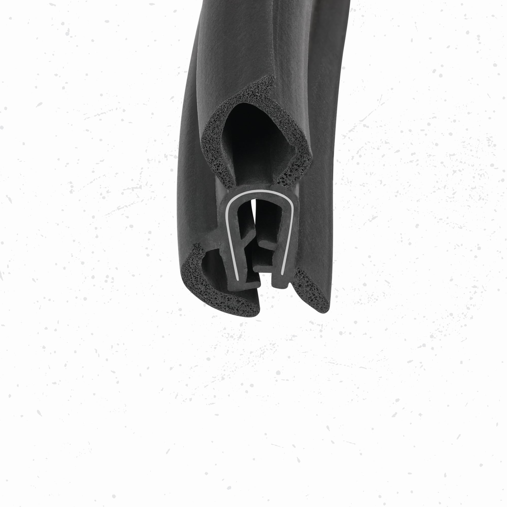 Vertical, cierre hermético, con brida de interior | bombilla: 0.5 "de diámetro agarre gama 1/32" a 1/4 "| tronco, de arranque, tapa, campana, trampilla de goma