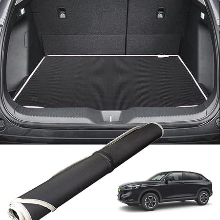 Amazon Co Jp Beyond Self ラゲッジマット ホンダ 新型ヴェゼル Rv系 巻け収納 トランクマット 車種専用設計 ラゲージトレイ Honda Vezel Rv3 4 5 6型 カーゴマット 耐摩擦 耐汚れ 収納便利 内装パーツ 装着簡単 車 バイク