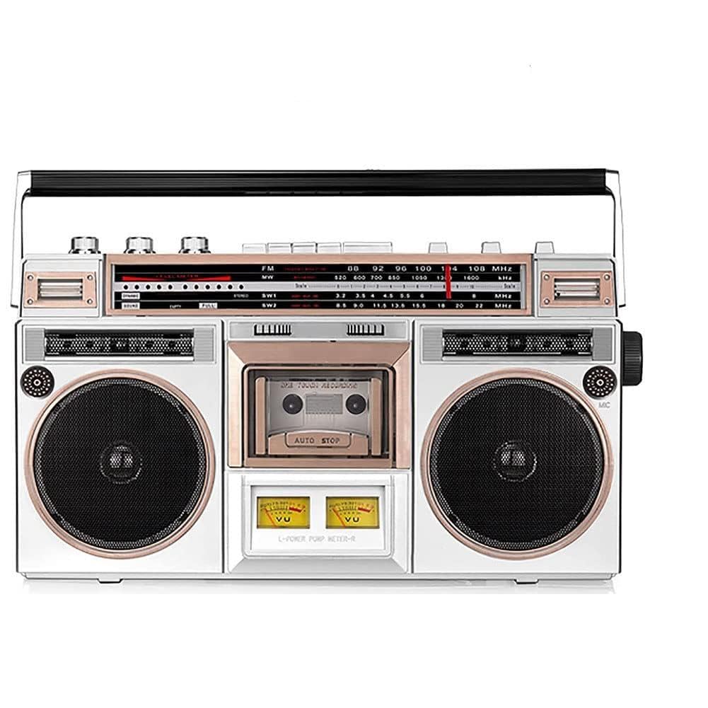 Lecteur CD portable Boombox pour écouter vos anciennes cassettes facilement