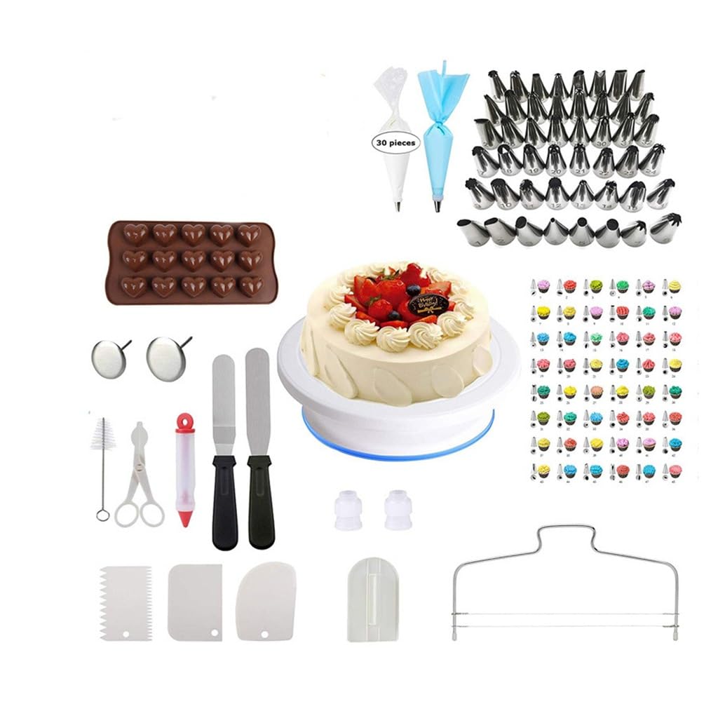 Kit plateau tournant gâteau pour réussir vos desserts de fête