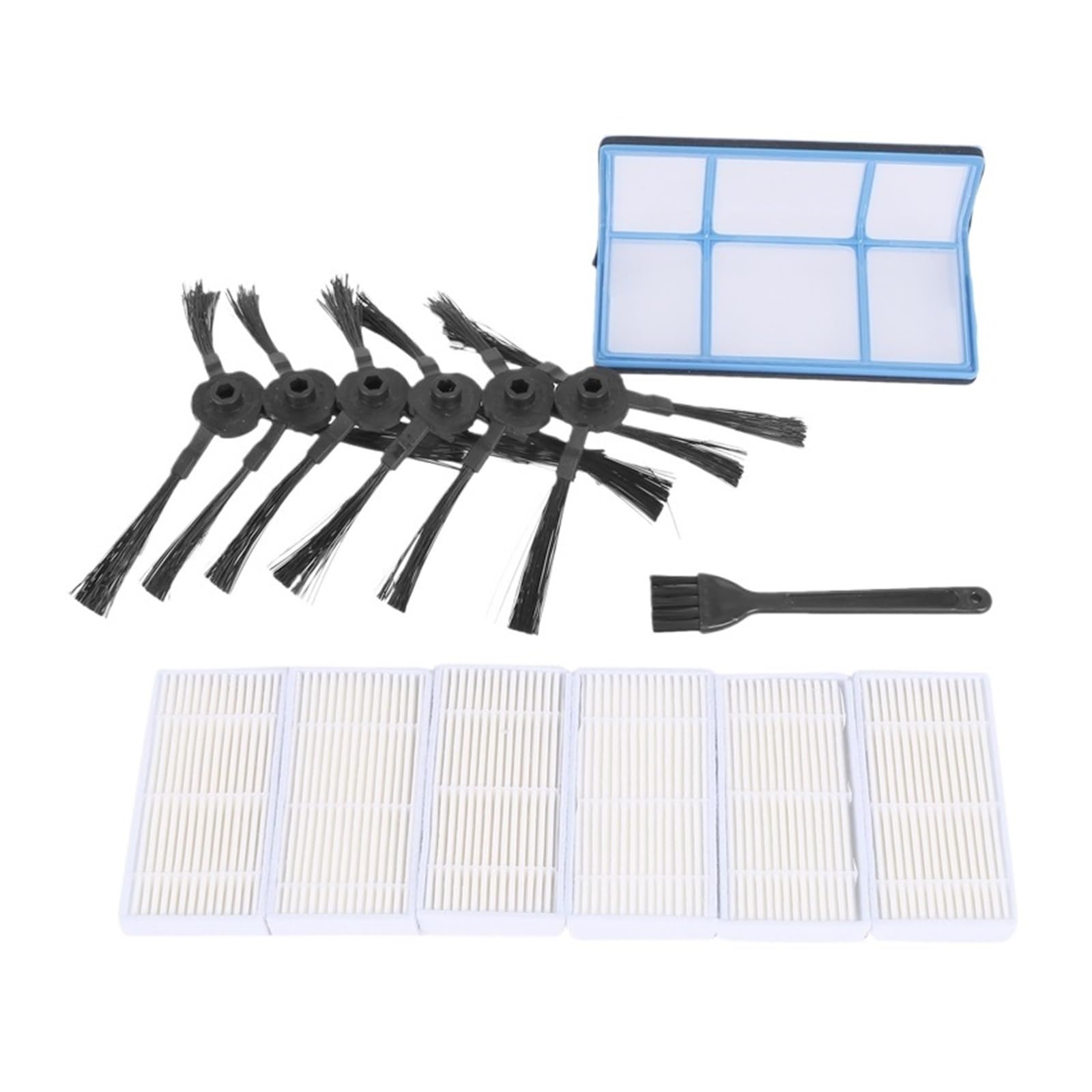 Kit de filtres pour aspirateur robot Ilife avec brosses anti-emmêlement