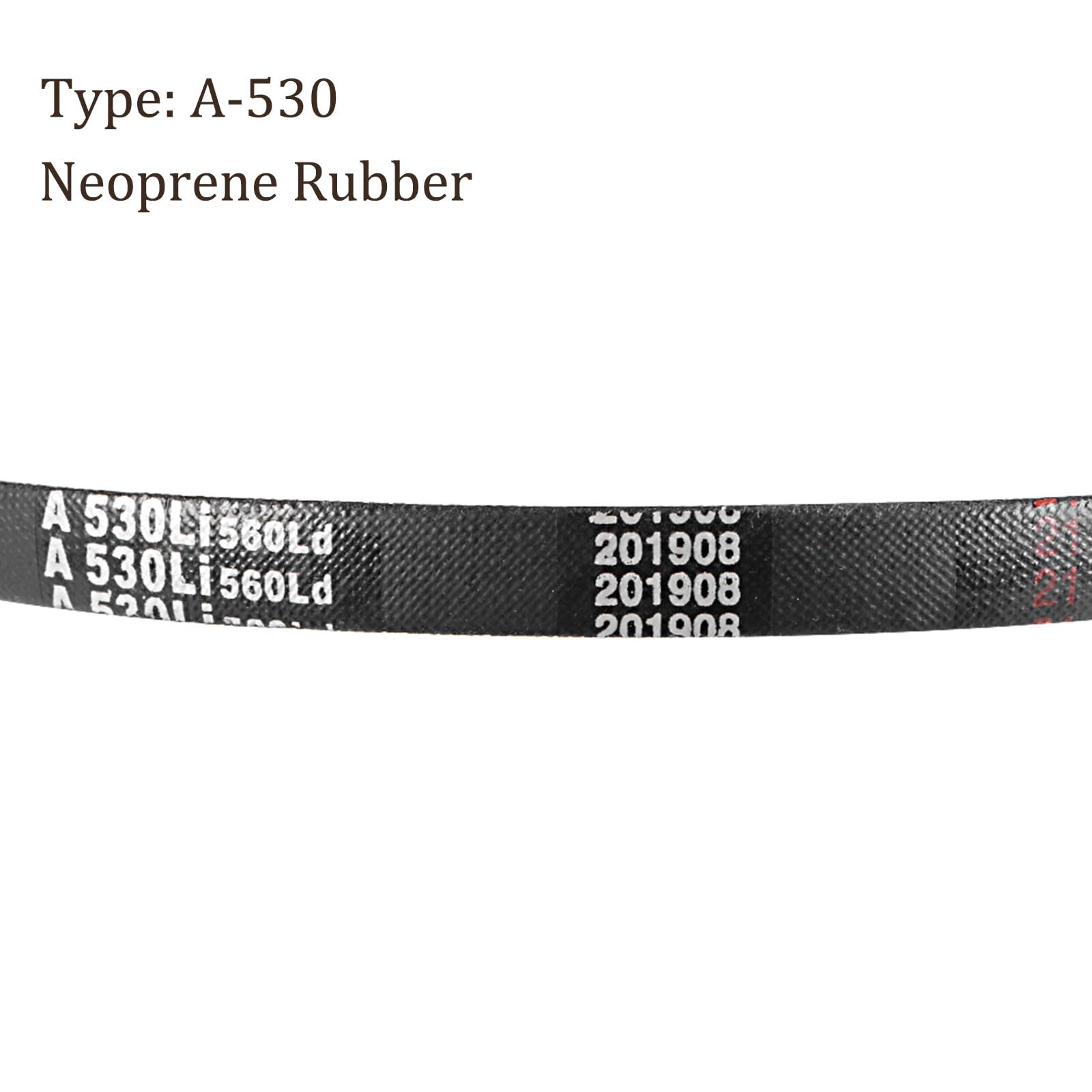 Courroie Trapézoïdale 10 X 530 Li DIN 2215 V