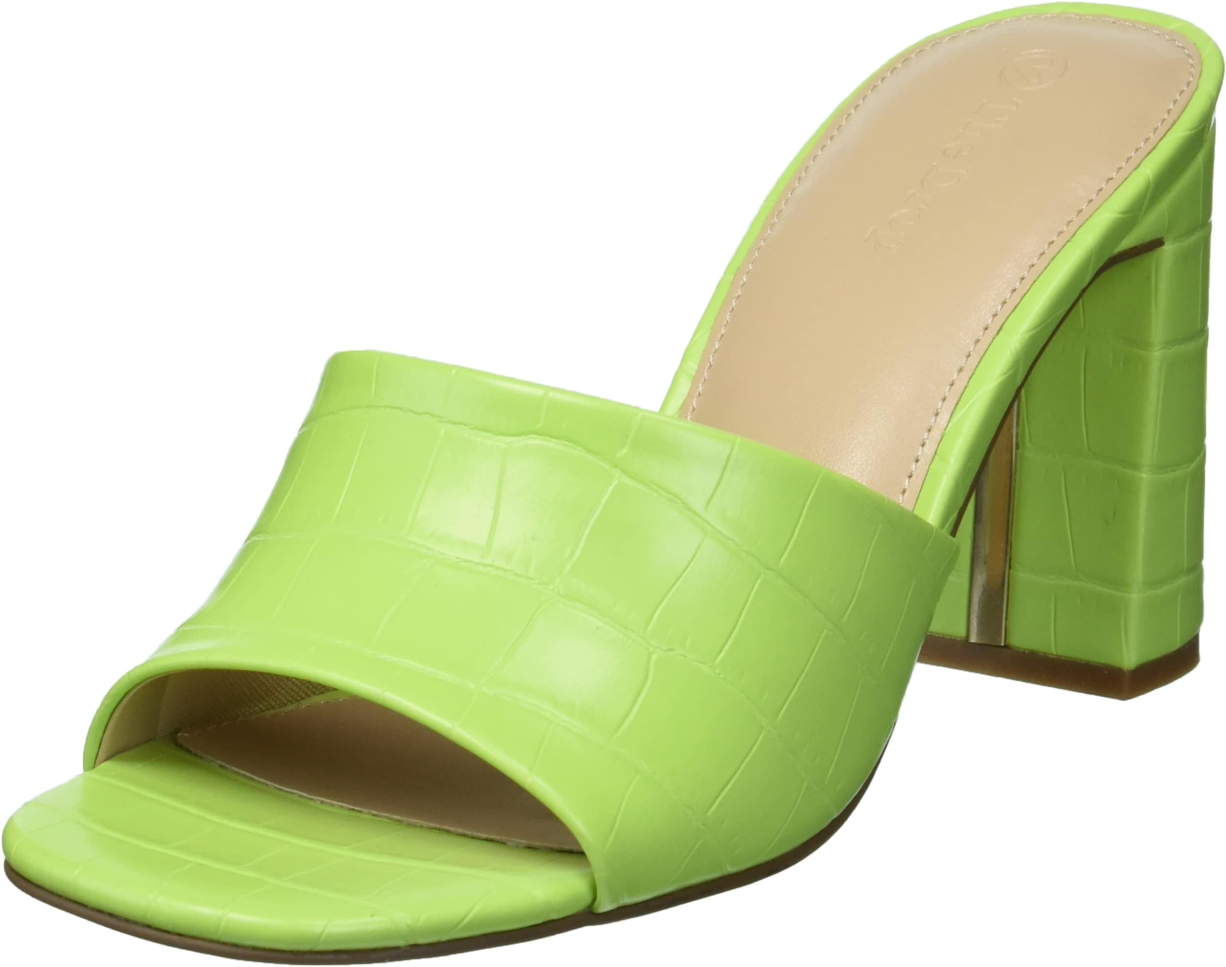 Women's Pattie Block Heeled Mule Sandal
