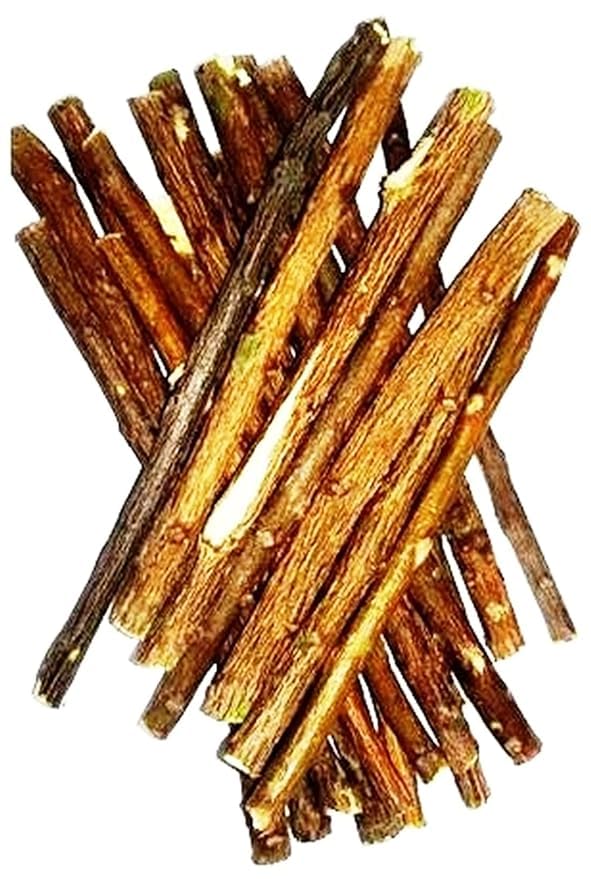 Natural Neem Stick Datun Brush para dientes fuertes, Nim Datun No Germs, 15.24 cm, 78