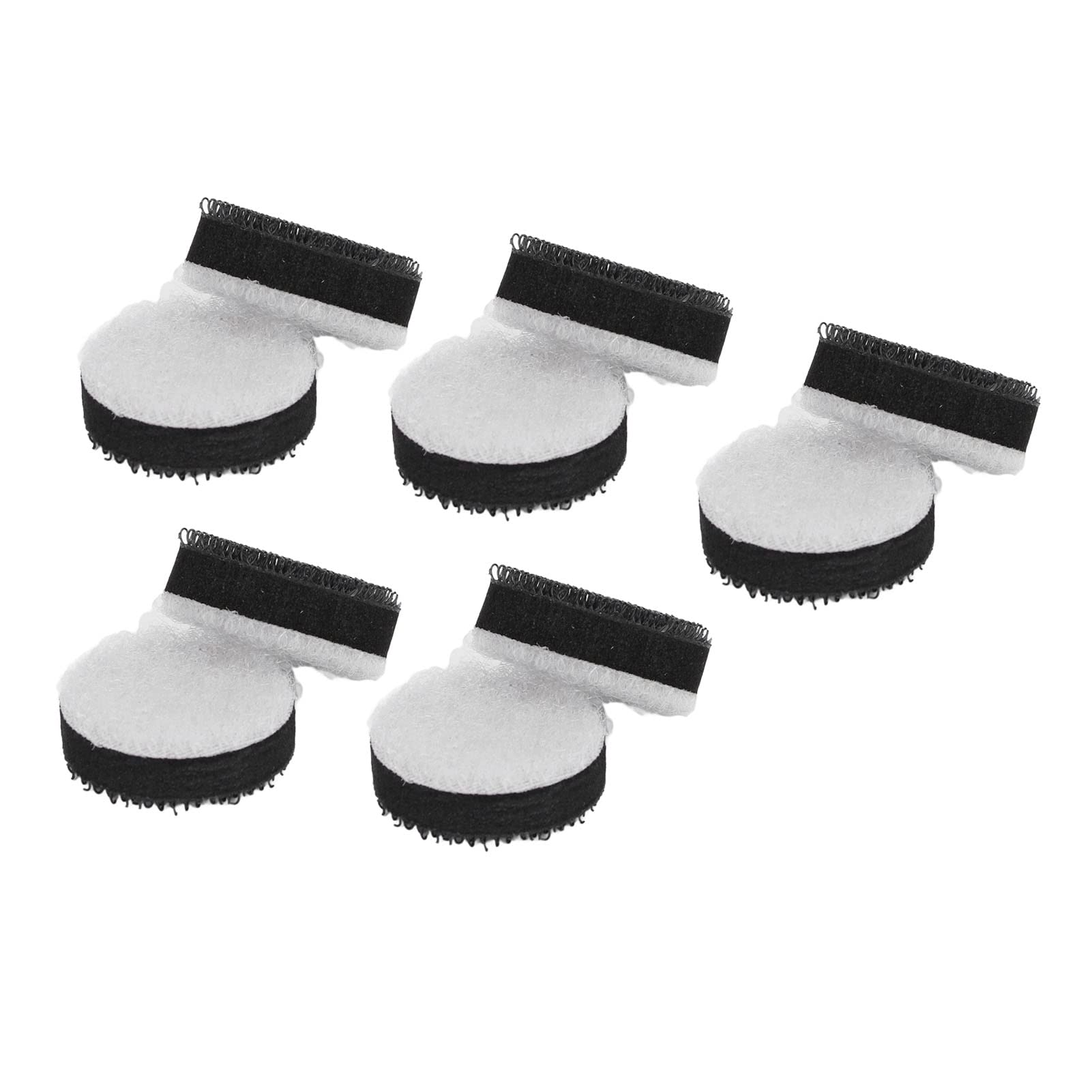 10Pcs 25mm Sponge Cushion Buffer Pads with Hook Cycle, Soft Density Interface for Sanding Polishing Grinding, Durably EVA Sponge Material, Prolong Polishing Disc