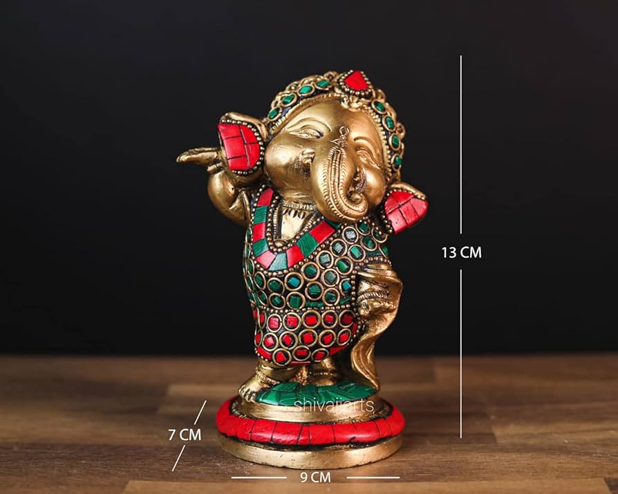 ガネーシャ様♥️ Amazon.co.jp: SHIVAJI ARTS ベビーガネーシャ像、5.5インチ