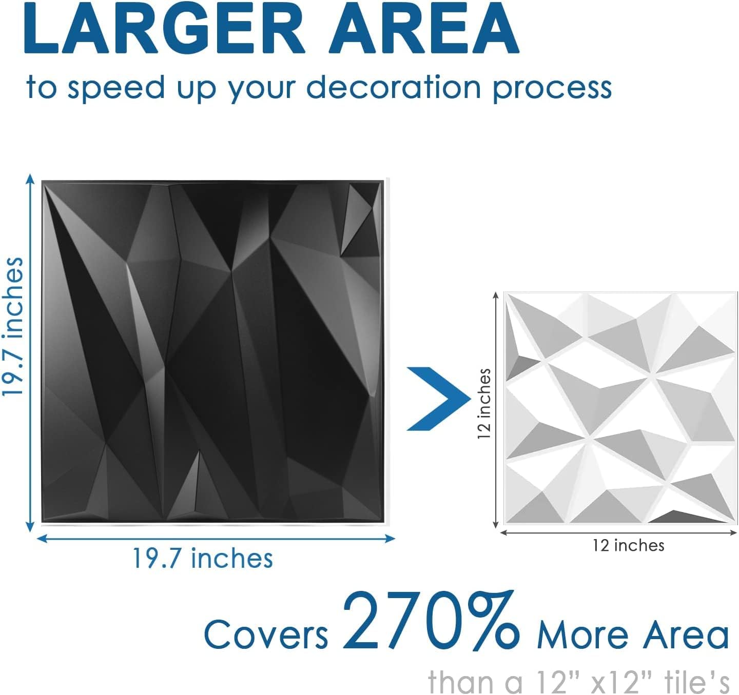 STICKGOO 12 PCS 3D Wall Panels, Decorative PVC Wall Nepal | Ubuy