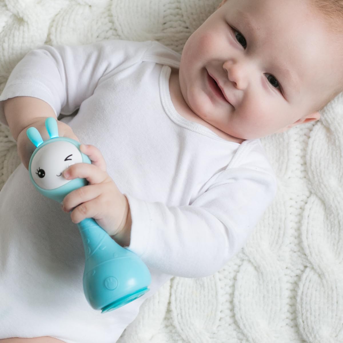 Króliczek Alilo Smarty Bunny R1 NIEBIESKI polska wersja językowa