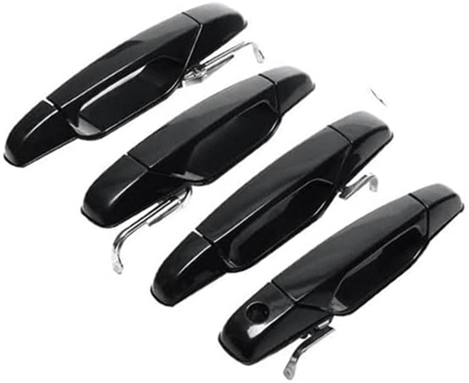 Vectzeta One Color Car Exterior Door Handle, For Gmc, For Sierra, For Yukon 2007-2013 4Pcs Outside 20828258 22738722 22738725 22738726 Car Outer Handle Cover