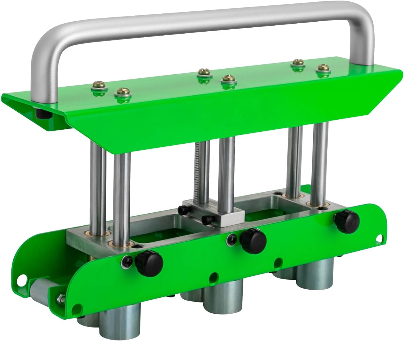 Three-Station Edge Roller Metal Bending Tool, 0-90° Sheet Metal Bender Tool Metal Standing Seam Roofing Tools, Large Sheet Metal Bender Hand Tool Metal Roof Leak Plates for Houses, Factories