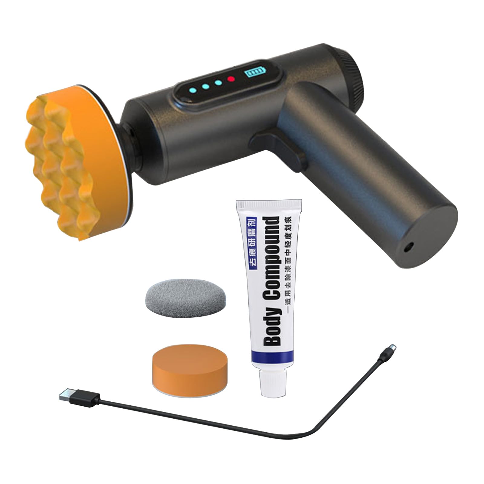 Kit de cirage sans fil à vitesse réglable pour la brillance du véhicule