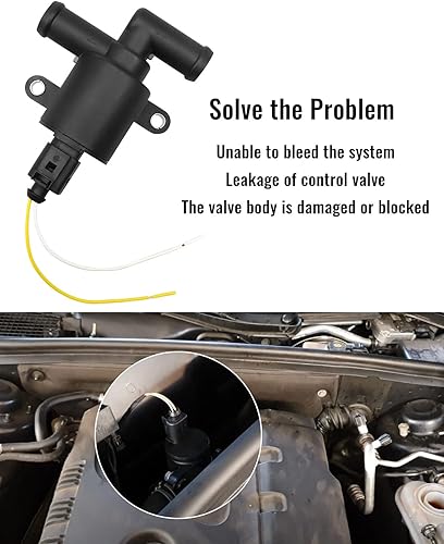 Miniatura 2 de Kit de válvula solenoide de control de calentador y enchufe para Audi A1 A3 A4 A5 A6 A7 A8 Q2 Q3 Q5 Q7 Q8 RS6 RS7 VW CC Golf Passat Polo Jetta