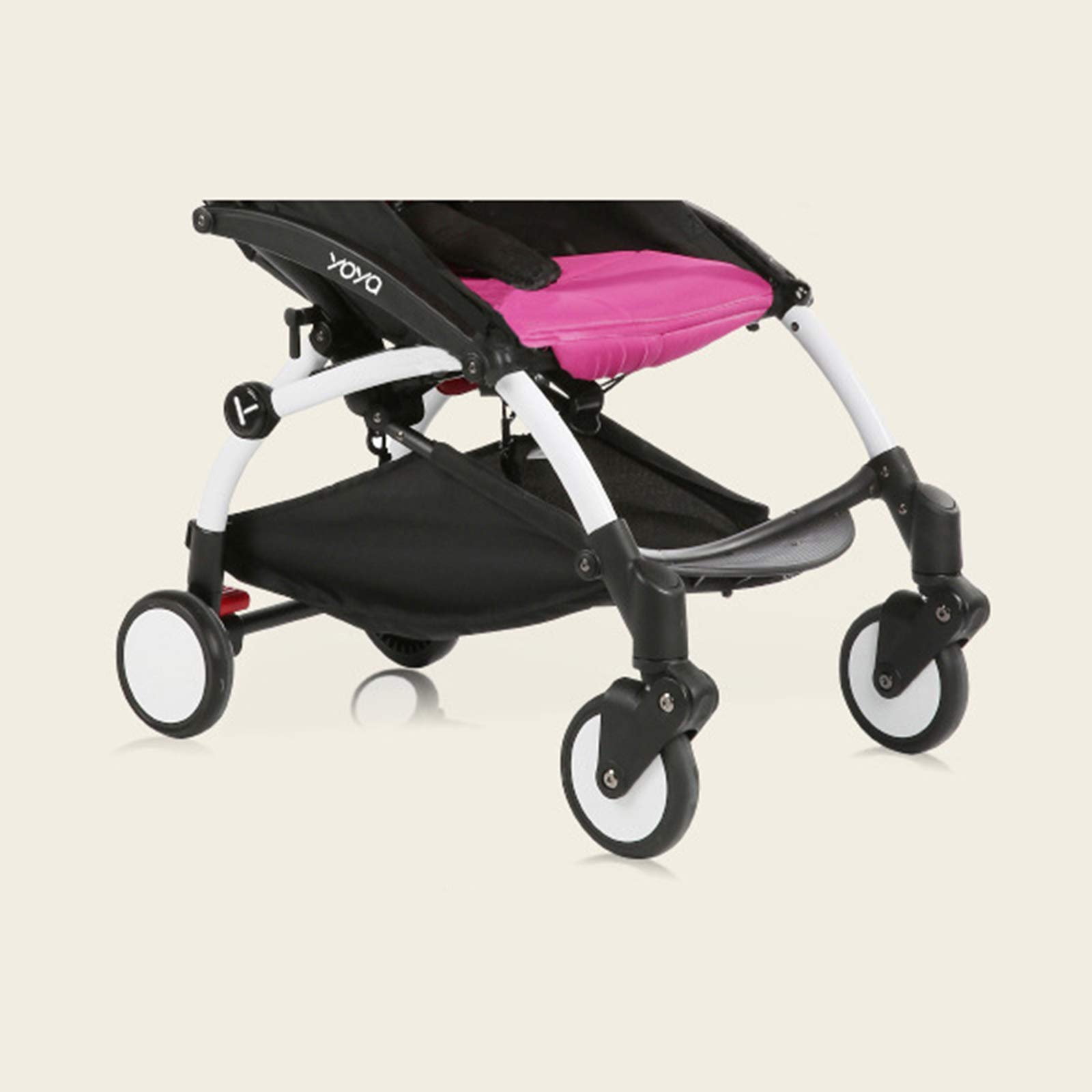 Ruedas giratorias de repuesto para cuna de bebé, ruedas giratorias compatibles con ruedas delanteras Yoyo