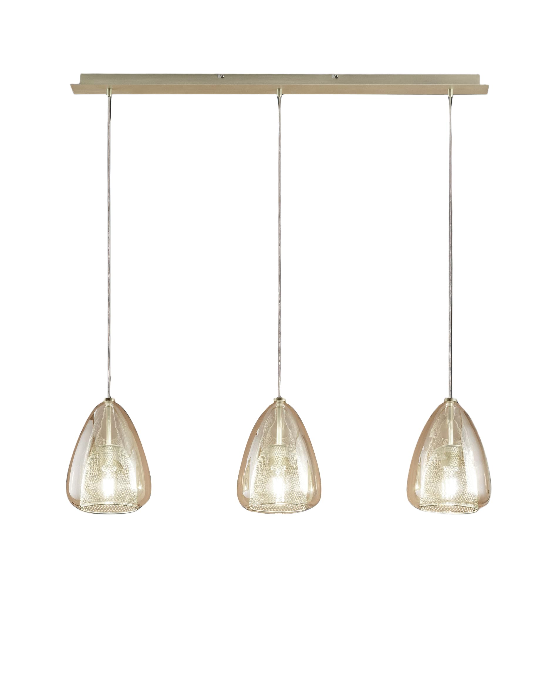 Plafonnier suspendu Straight Bar Fabas Luce Britton à douille E27 - 4