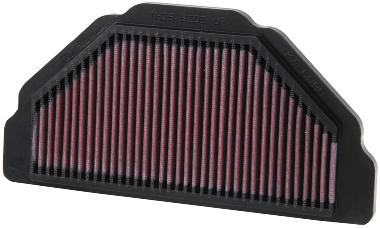 K&N KA-6098 Filtro de Aire para Kawasaki ZX6R NINJA 98-02 ZZR600 05-08 Moto