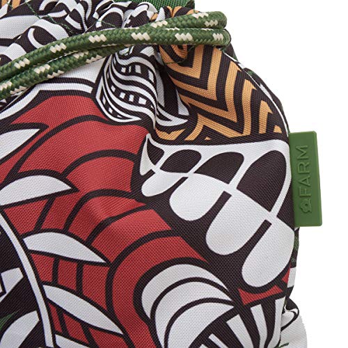 Bolsa Praiana Farm, Beleza Gráfica, Feminina, Tamanho Único