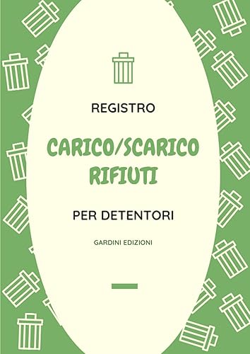 Registro carico scarico rifiuti per Detentori: Modello A - 102 pagine numerate