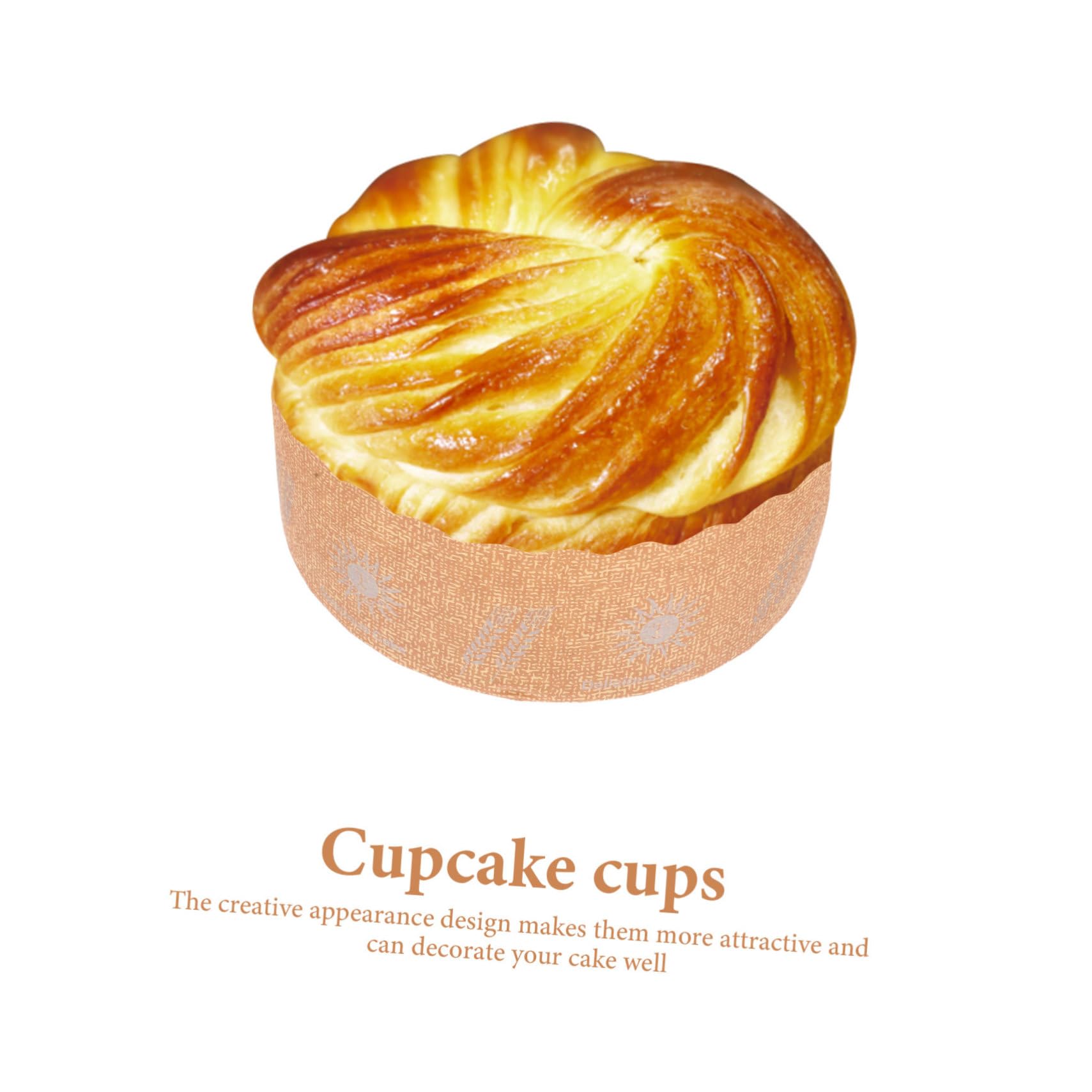 Kichvoe 100 Piezas Moldes De Papel Para Muffins Tazas De Papel Para Hornear Pasteles Molde Para Mini Cupcakes Molde Para Pastel De Muffins Tazas Para Hornear Brownies Tulipán Decorar