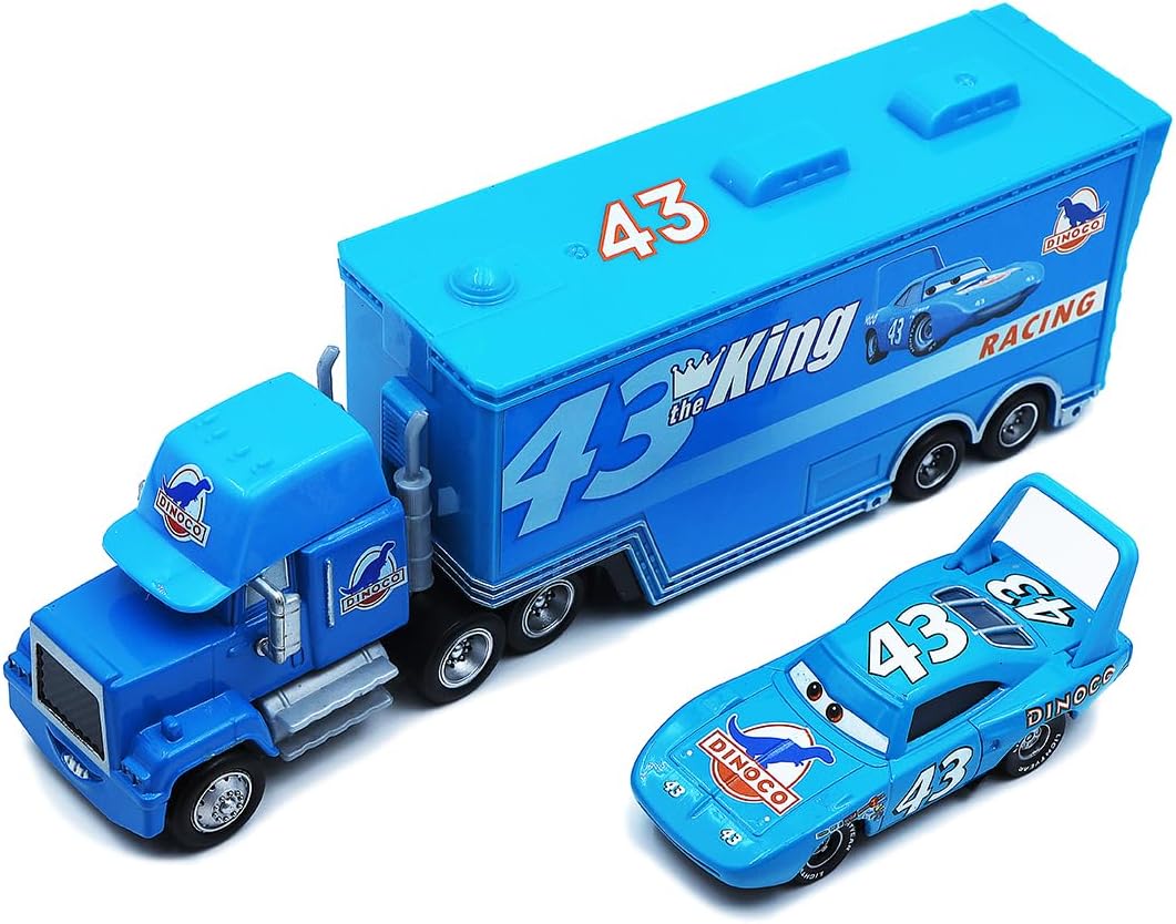 Portable Mini Toy Car and Truck Set 1:55 Diecast Model Metal Body Racers for Preschool Kids Ages 3+ Years (43+Airplane)