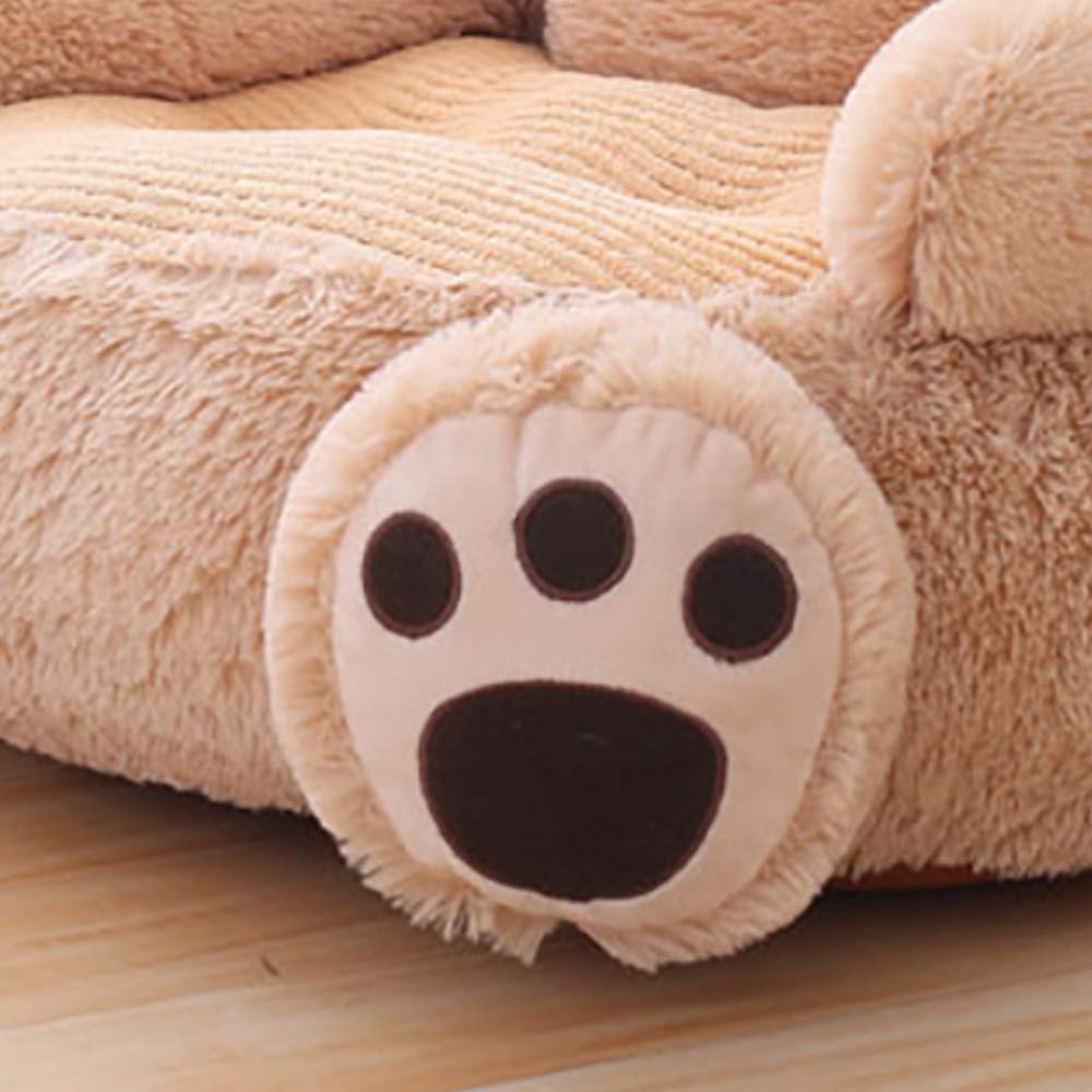 Pouf per bambini pouf sgabello sedia giocattoli per bambini (Teddy)