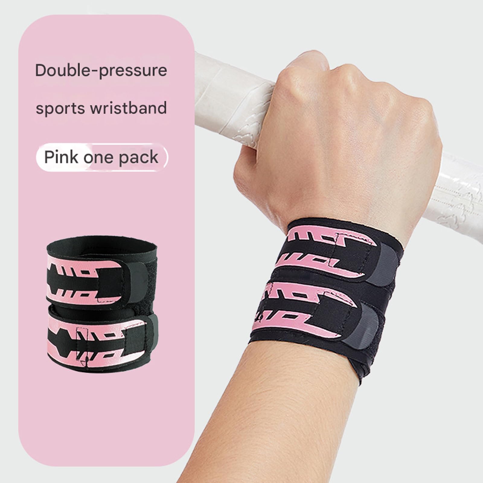 1 par de muñequeras protectoras para atletismo, delgadas, cómodas, ajustables, para tenis, gimnasio, tela transpirable