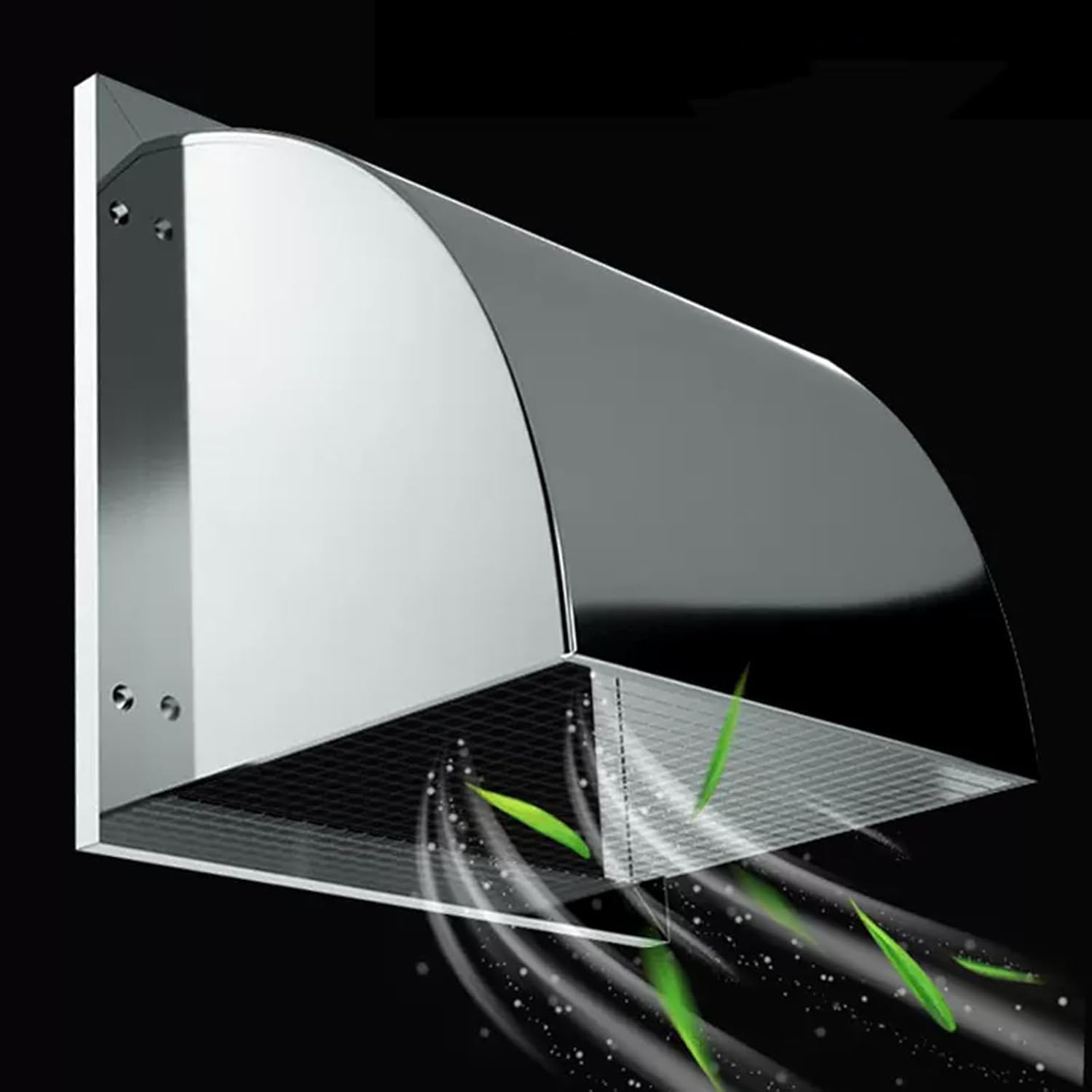 JvFbjLF Outdoor Wall Vents Square Stainless Steel Vents(14inches)