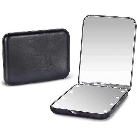 Kintion Pocket Mirror: The Ultimate LED Magnifying Mirror for Men