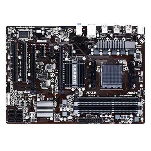 Gigabyte AM3+ AMD 970 SATA 6Gbps USB 3.0 ATX AM3+ Socket DDR3 1600 Motherboards (GA-970A-DS3P)