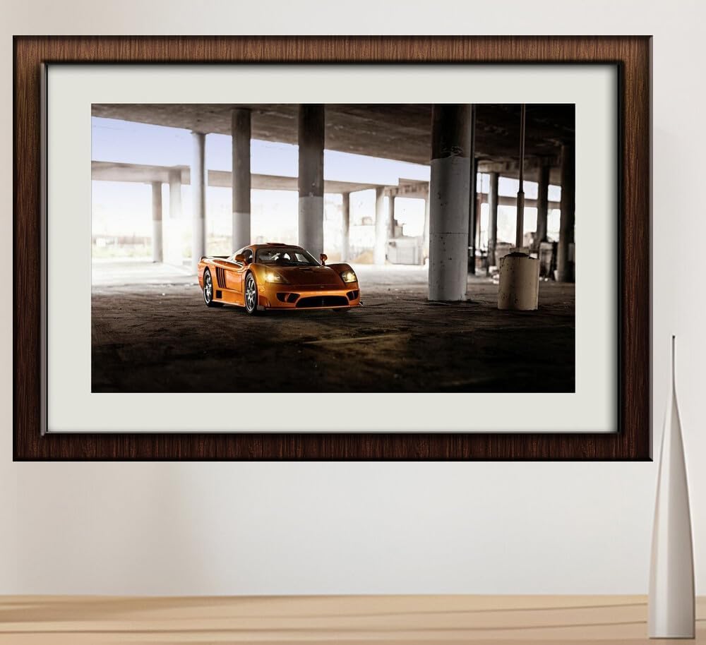 JZZI13032 Saleen S Twin| Self-Adhesive Painting | Frameless