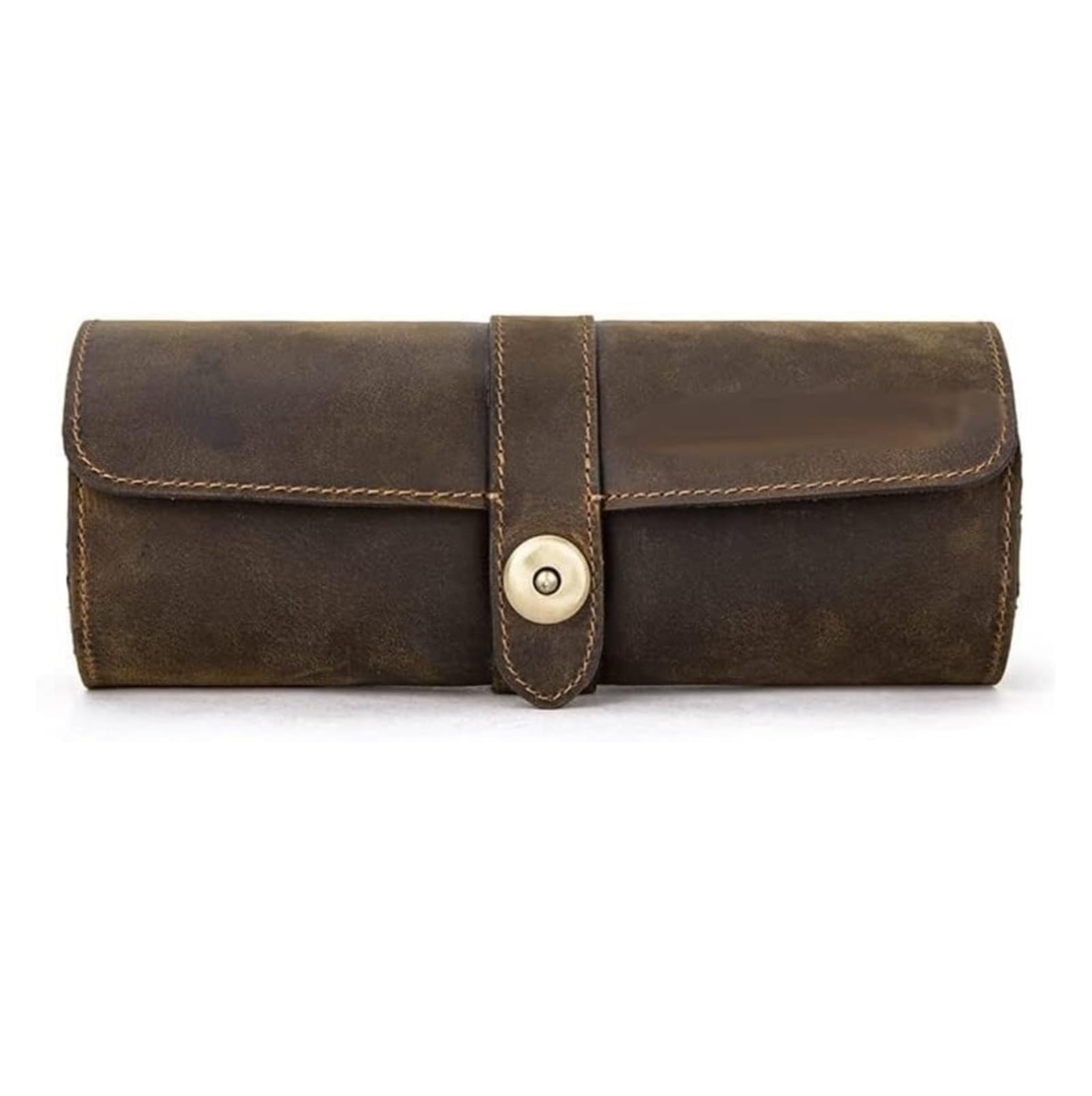 Scatola dell'orologio Scatola for orologi a 3 slot Custodia for orologi da viaggio in pelle Organizzatore for rotoli Custodia for orologi Custodia for orologi Vetrina for orologi Organizzatore for oro