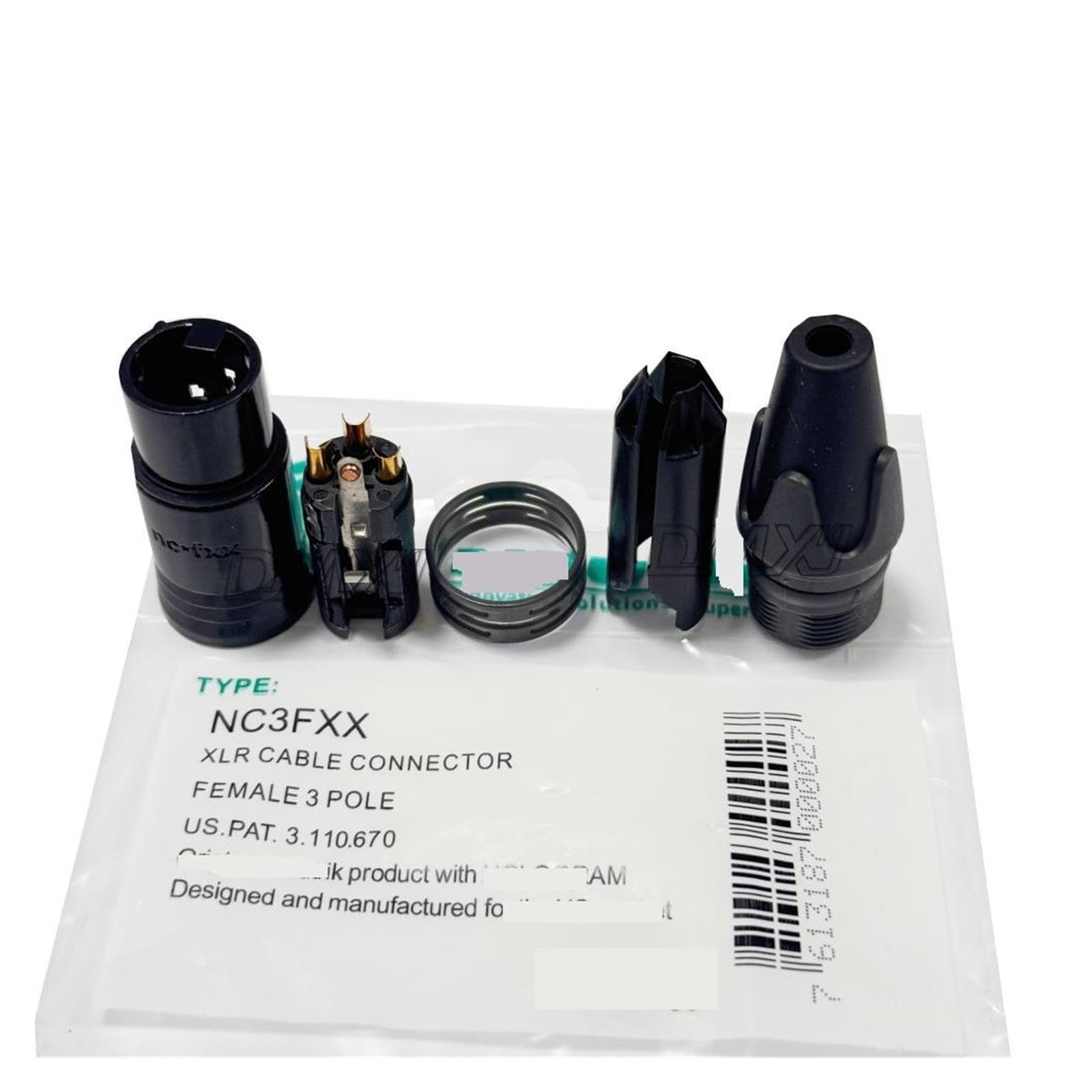Conector NC3FXX y NC3MXX de 60 piezas