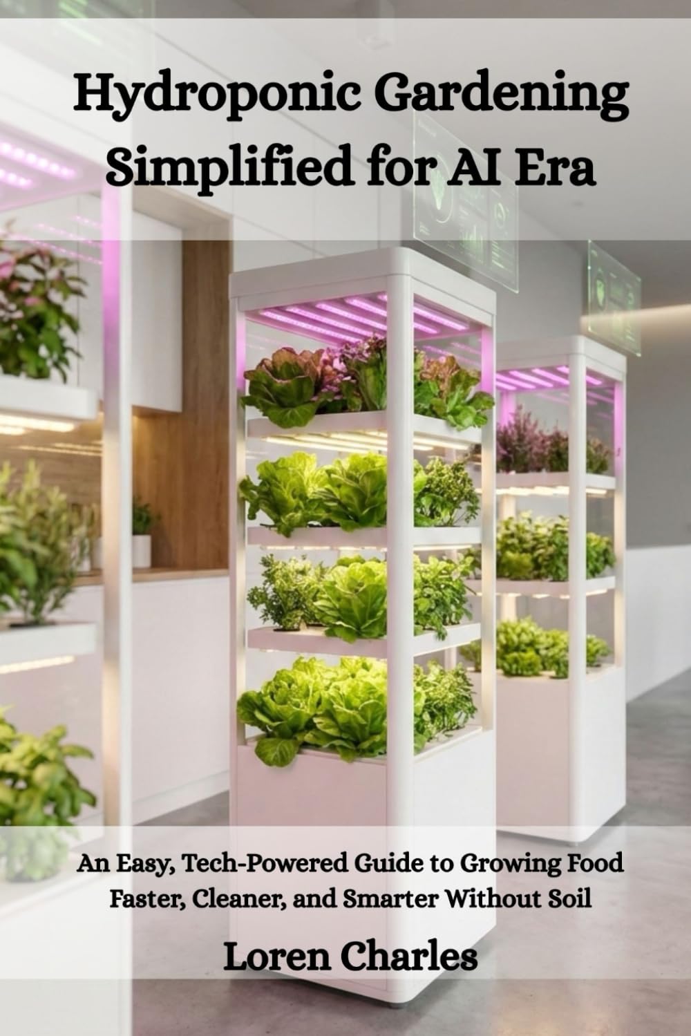 Hydroponic Gardening Simplified for AI Era: An Easy, Tech-Powered Guide to Growing Food Faster, Cleaner, and Smarter Without Soil