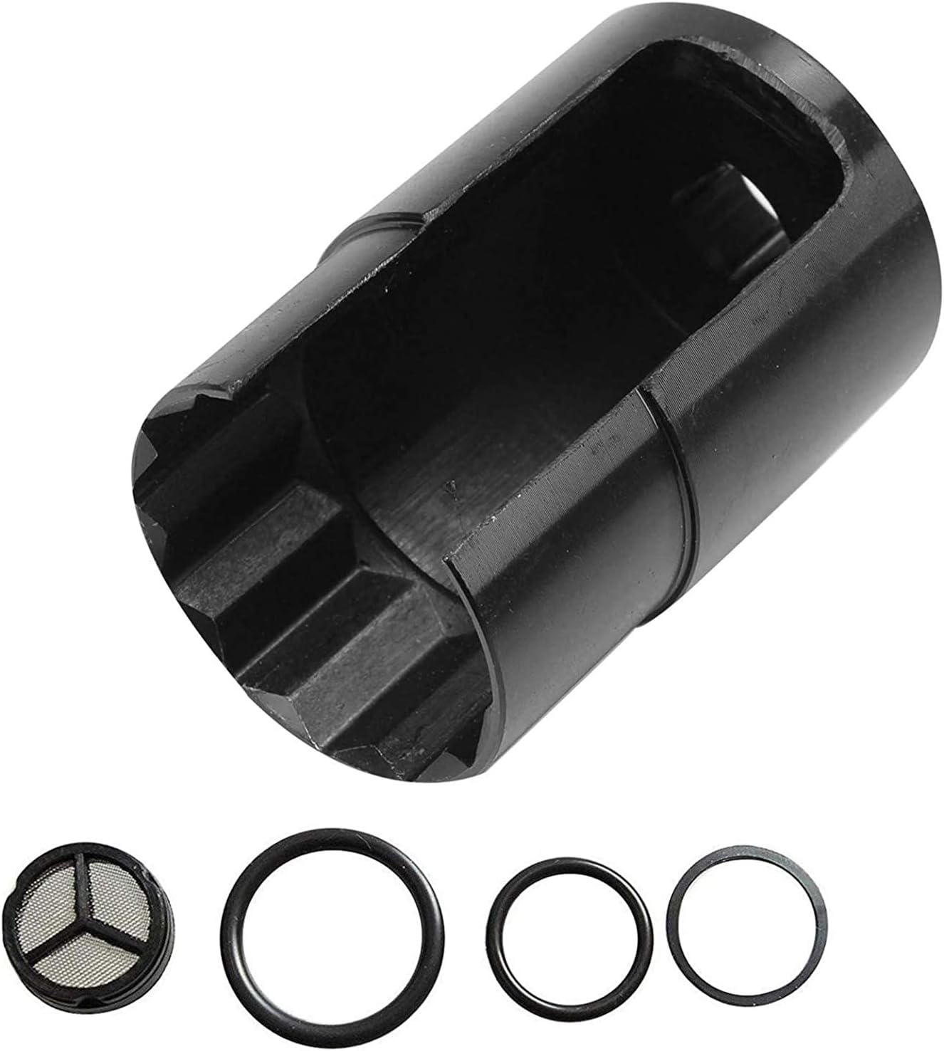 Injector Pressure Regulator Valve Socket Removal Tool and Seal Kit 6.0 IPR Valve Socket with Seal Kit Compatible with 2003-2010 Ford 6.0L Powerstroke Excursion F250 F350 F450 F550 E350 E450