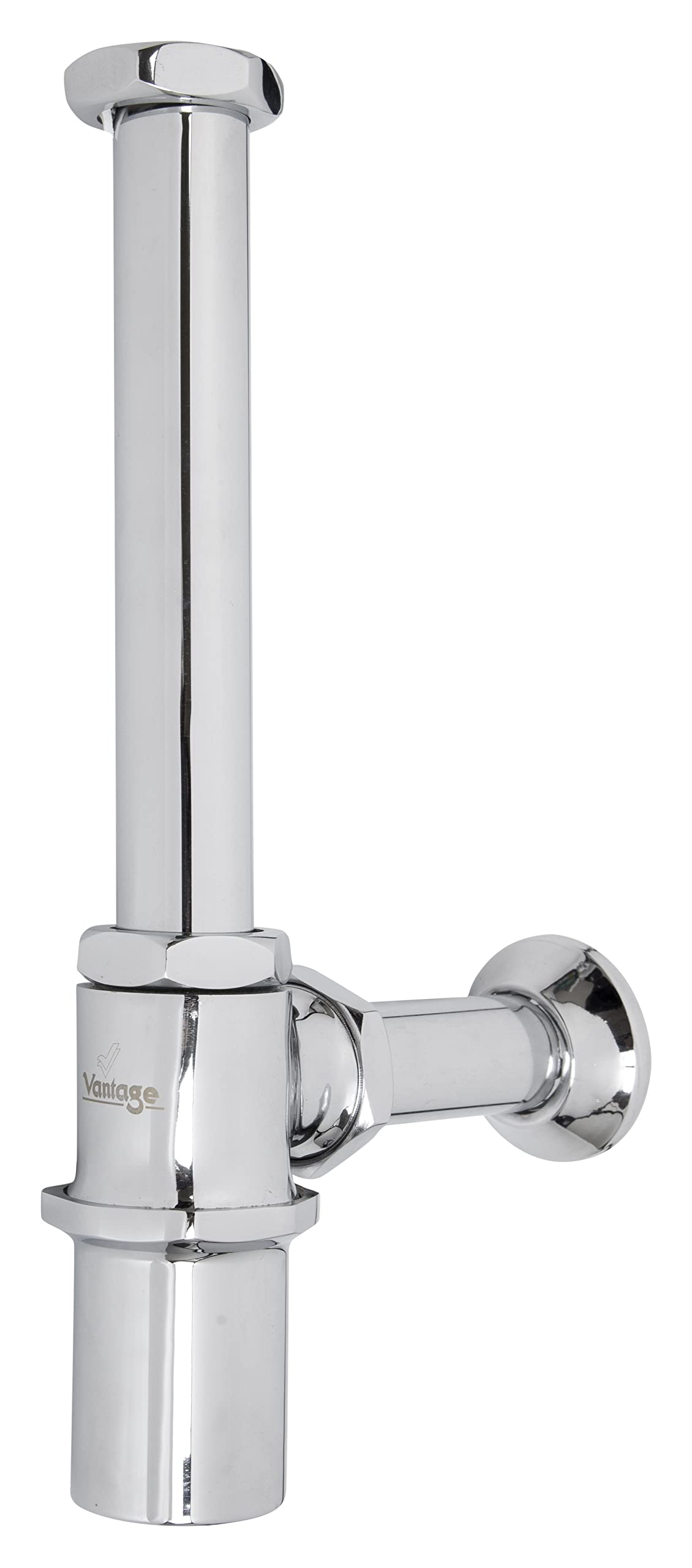 Vantage VAL-251 100% Brass Bottle Trap Eco Extra-Long Chrome Finish Basin Sink Waste Drain Kit P-trap Pipe for Excellent Drainage Durable & Reliable (B0B6PPFXPZ) Amazon Price History, Amazon Price Tracker