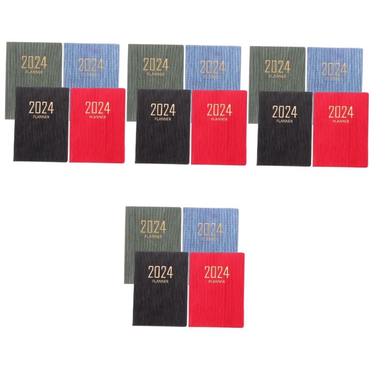 4sets Design Notebook Per Studenti Blocco Note Di Scrittura Agenda Giornaliera Caratteristiche Quaderno Tascabile Per Studenti Insegnanti 4 Pezzi * 4