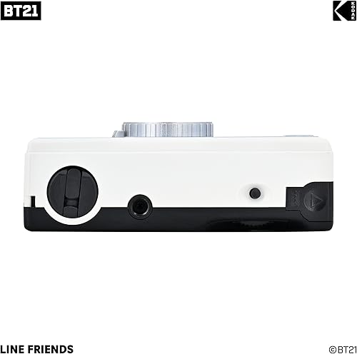 Miniatura 39 de KODAK EKTAR H35N - Paquete de cámara de película de medio marco con película Kodak Ultramax 400/24EXP de 1.378 in (rosa esmaltado, paquete)