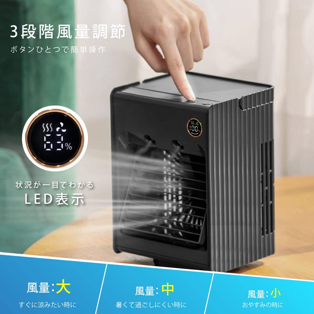 Amazon.co.jp: 【サカモト商事 】【ゴールド】冷風機 冷風扇 自動首