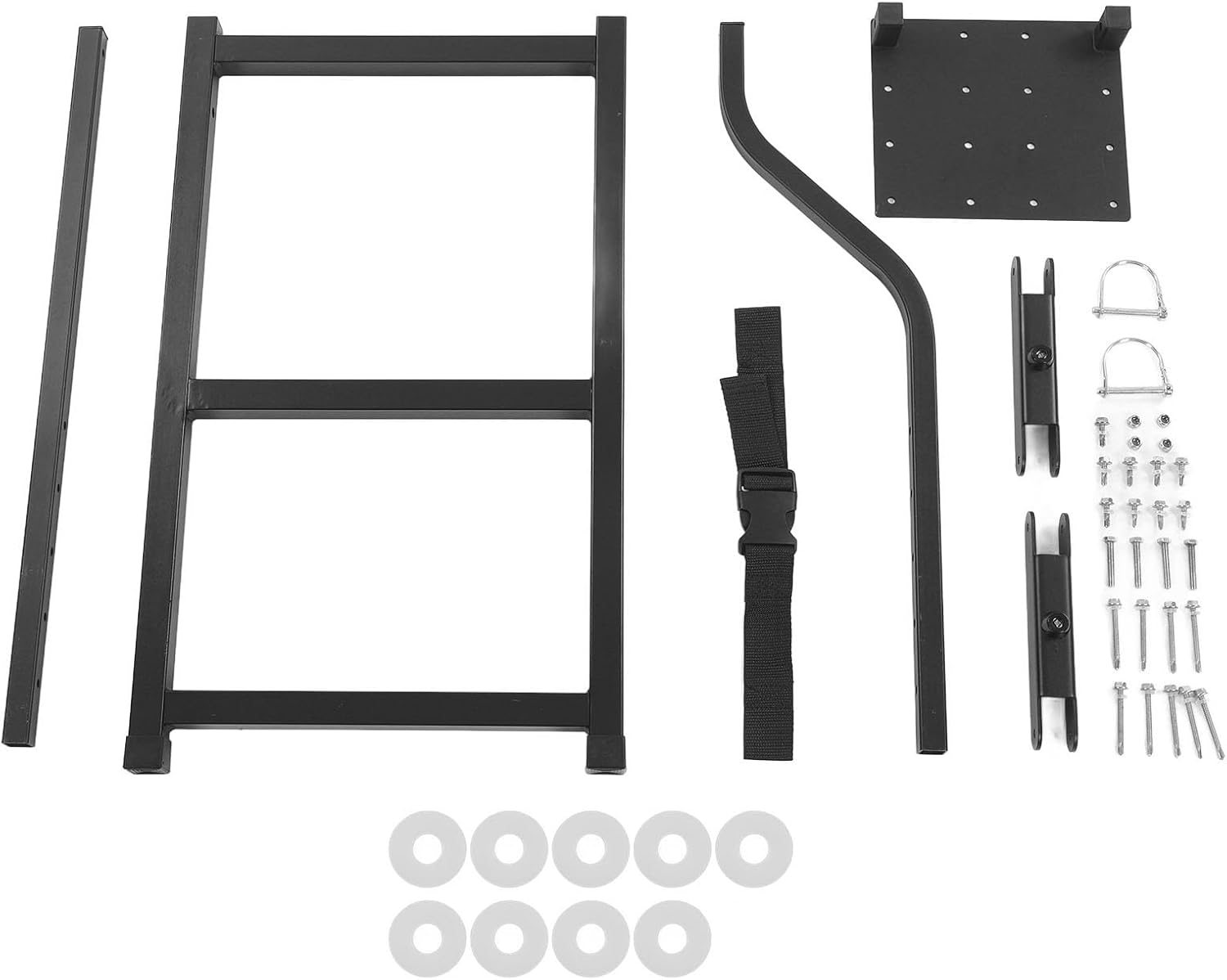 テールゲートはしご、鉄ピックアップ回転した段階はラダー、ユニバーサル調整可能な高さのリアゲートラダーピックアップトラック