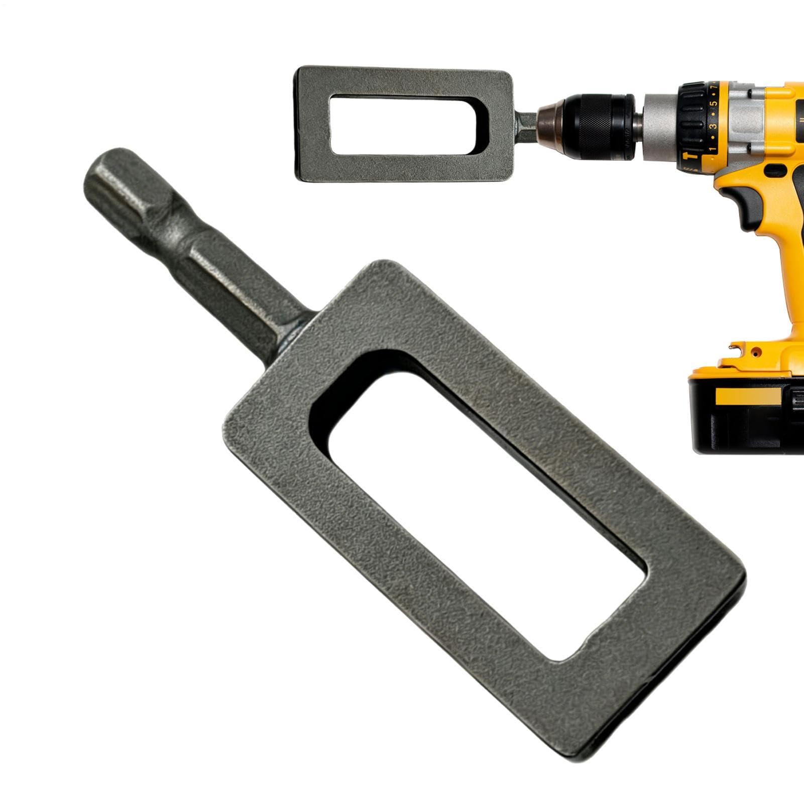 Broca de alambre de atar, herramienta de envoltura de cable hexagonal, dispositivo de torsión de alambre alimentado por taladro de 35G, accesorio de fijación de acero duradero, herramienta de red de