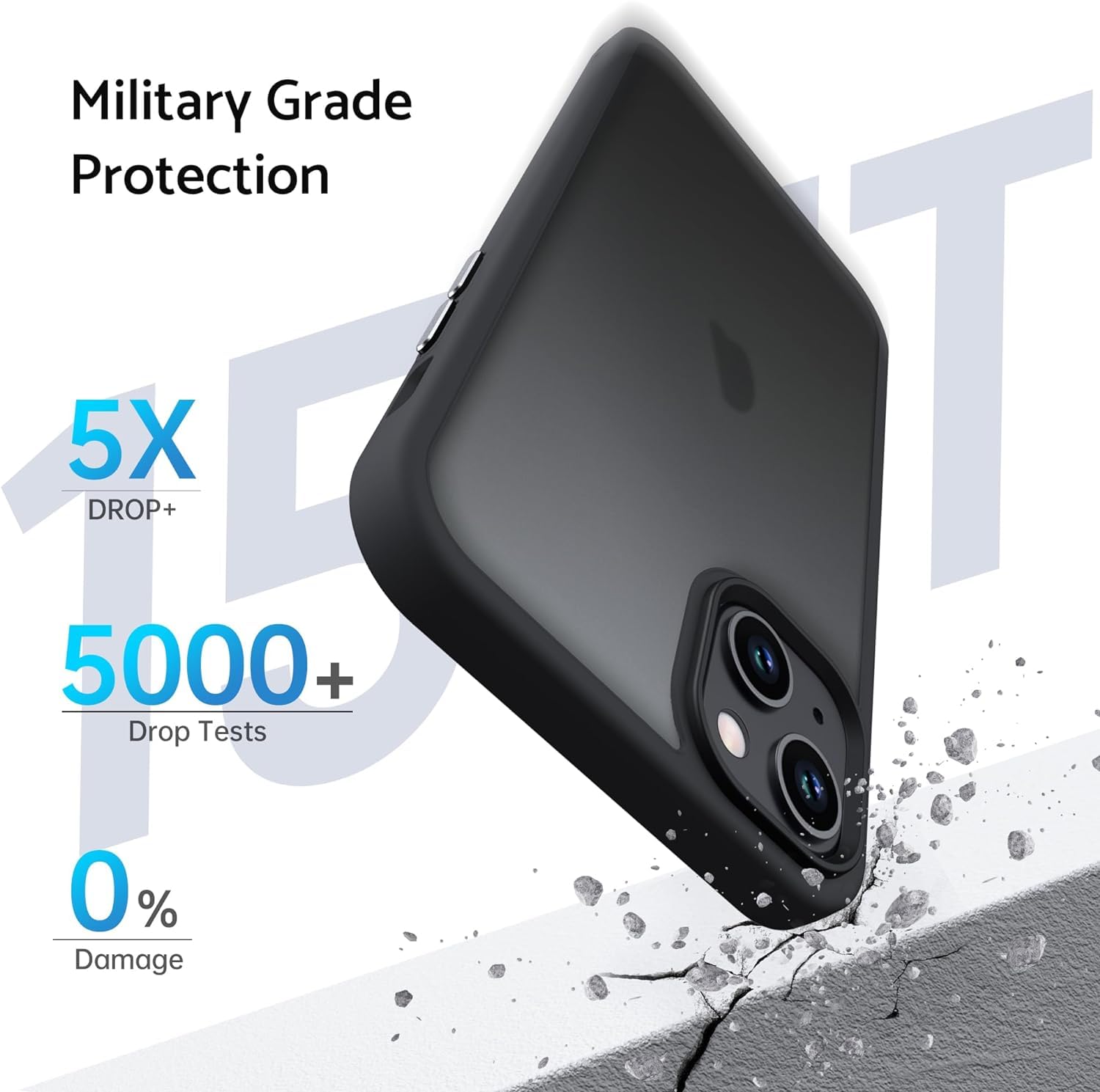 Funda para Blackview Xplore 1 Carcasa (6.78"), Ultra-Fina Suave Silicona TPU Case Negro Antivibración Bumper Cover Antiarañazos Tapa para Blackview Xplore 1 -Amor