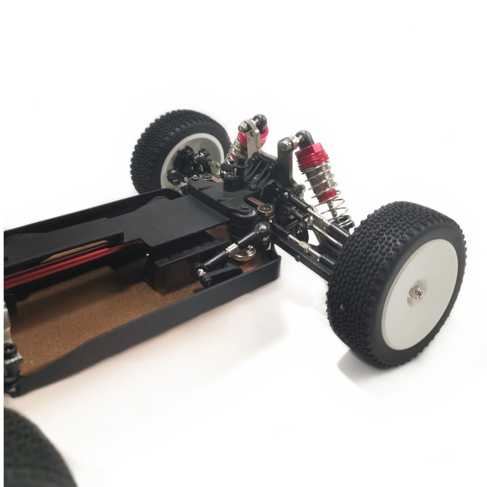 Genérico Varillas Tracción Versión Mejorada Juego Tornillos Junta Boall para Wltoys 144010 124017 144001 124019 Piezas Accesorios Actualización Coche RC Piezas Coche RC