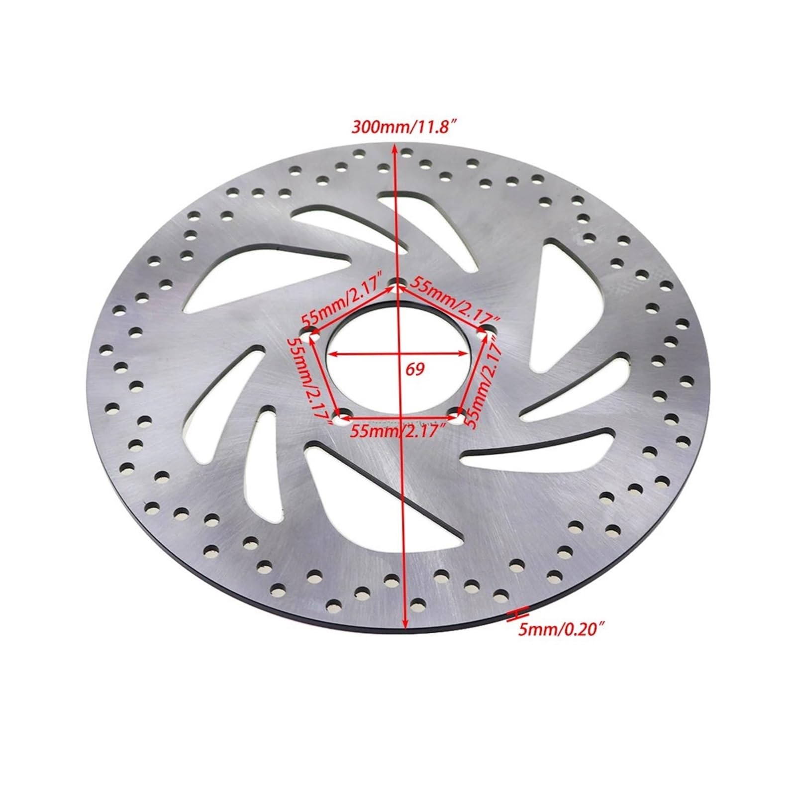 Discos Freno Moto para Suzuki para Boulevard para VZ800 para Intruder para M800 2005 2006 2007 2008 2009 para K5 para K9 Disco Freno Delantero Motocicleta Rotor Disco Rotor Disco Freno