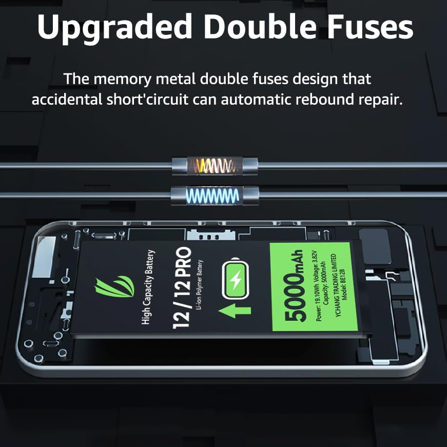 Apple iPhone 12 (74%バッテリー)⭐︎最終値下げしました！ Amazon | LL TRADER iPhone 12/iPhone 12 Pro用バッテリー 5000mAh 大