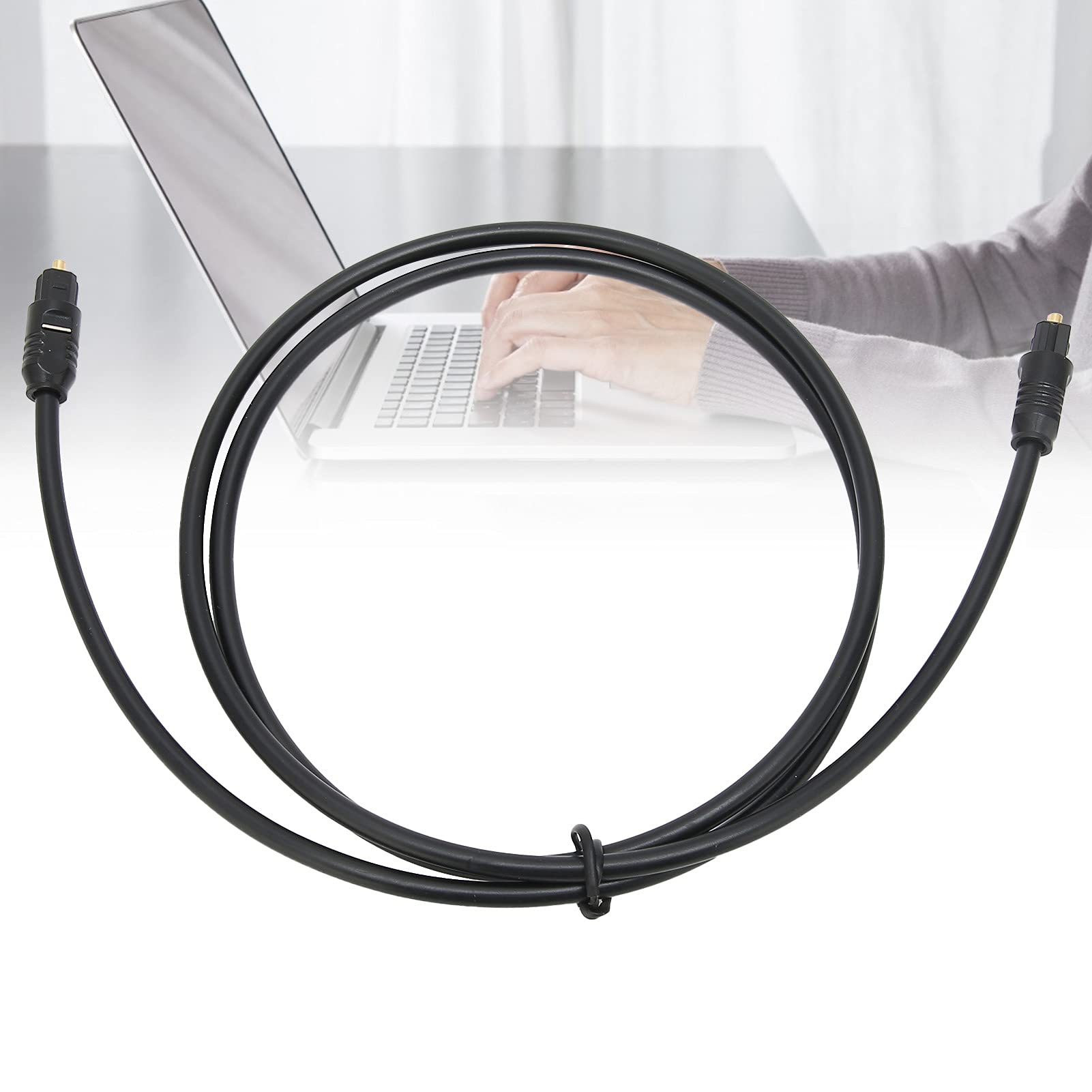 Cavo Ottico Soundbar Cavo Audio Ottico Toslink SPDIF - Fibra Ottica Digitale Per Dolby DTS, 7.1 - Lunghezze Da 6 A 25 Piedi Cavo Audio Ottico Toslink Maschio Maschio Mt - Foto 7