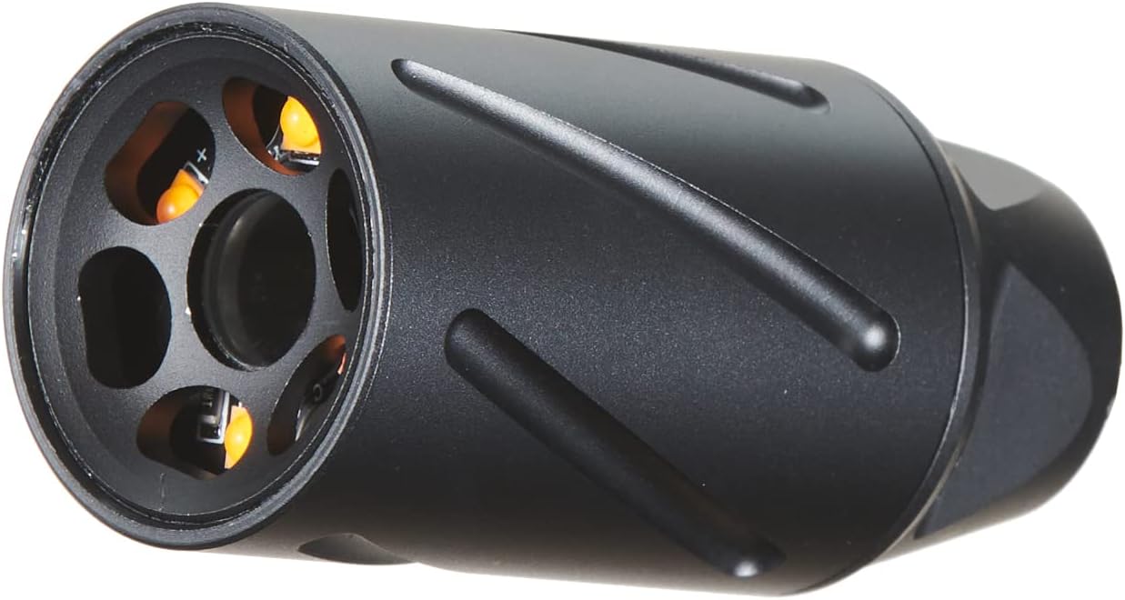 Lancer Tactical Airsoft Tracer Unit with Flame Effect (Color: Black)