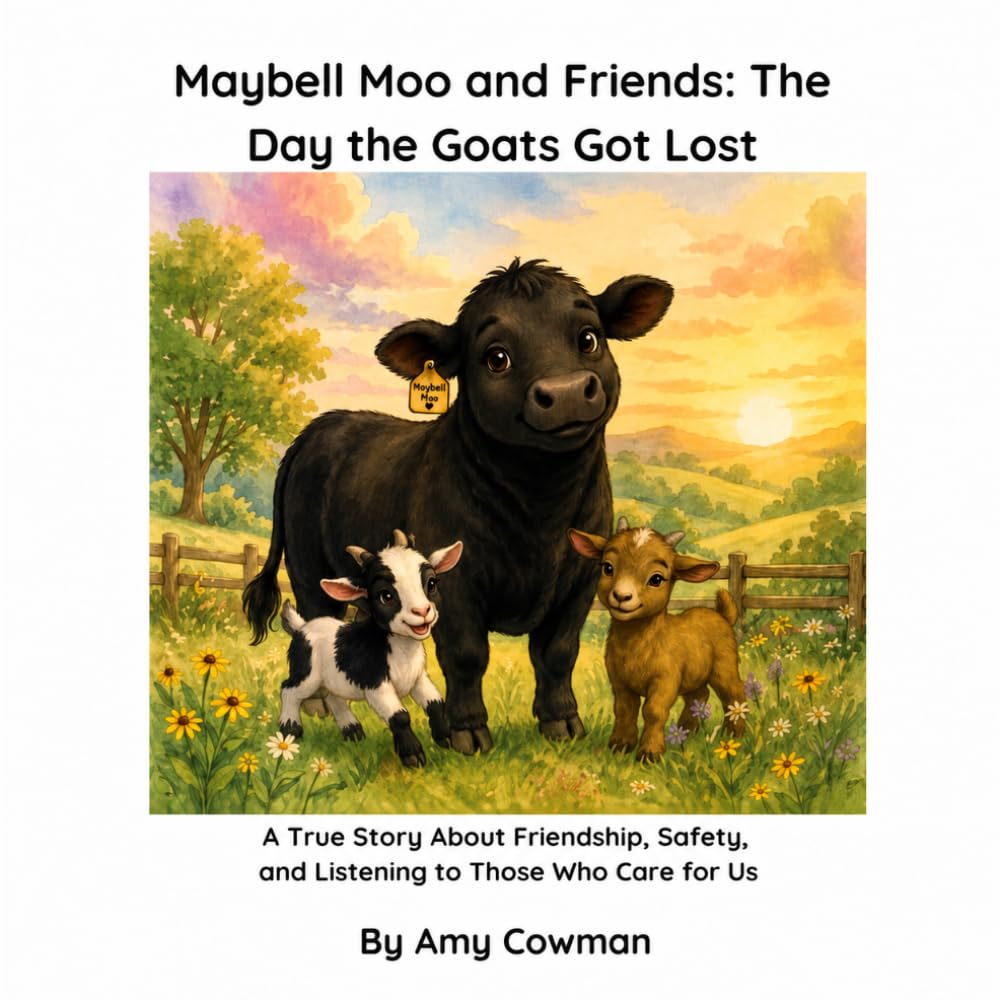 Maybell Moo and Friends: The Day the Goats Got Lost: A True Story About Friendship, Safety, and Listening to Those Who Care for Us Author: