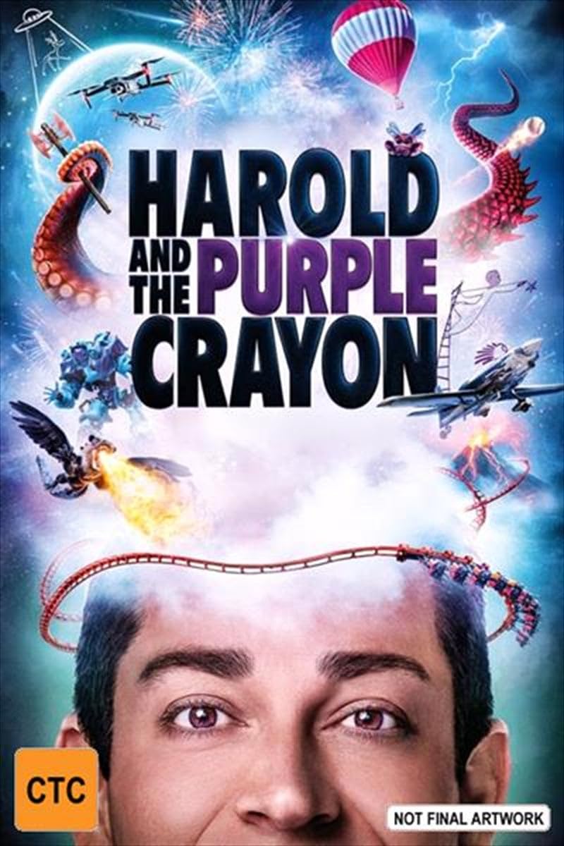 Película en Blu-ray Harold and the Purple Crayon Edición de Zachary Levi
